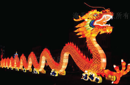 Dragon LED Light Display